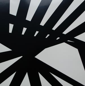 Peter Struycken - zeefdruk: geometrische compositie - 1966 kopen? Bied vanaf 249!