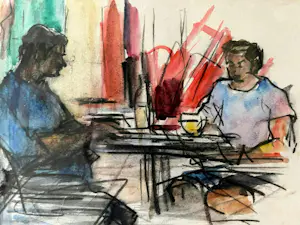 Bob ten Hoope - Pecheurs au cafe kopen? Bied vanaf 175!