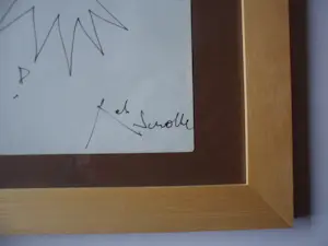 Rob Scholte - Stift tekening, titel, Vrouw is. kopen? Bied vanaf 70!