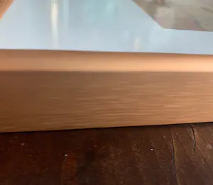 Mieke Renders - Vierluik aardetinten met rosékleurige aluminium lijsten kopen? Bied vanaf 40!