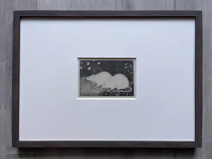Jan Mankes - Originele Heliogravure 2 Muizen 1923 kopen? Bied vanaf 120!