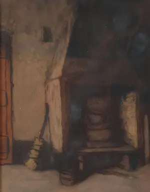 Emanuel Samson van Beever - Vrouw in interieur kopen? Bied vanaf 50!