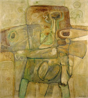 Jack Harden - Gemengde techniek op board, Nachtwandel - Ingelijst (Groot) kopen? Bied vanaf 60!