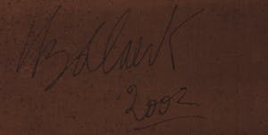 Jan Bollaert - Gemengde techniek op board, Blue Milton (Groot) kopen? Bied vanaf 100!