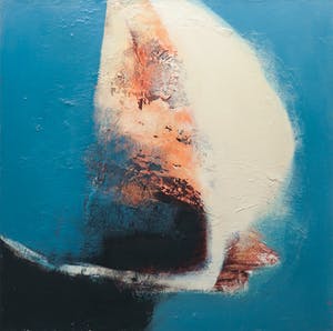 Robbert Fortgens - Olieverf op doek, De un pais azul (Zeer groot) kopen? Bied vanaf 500!