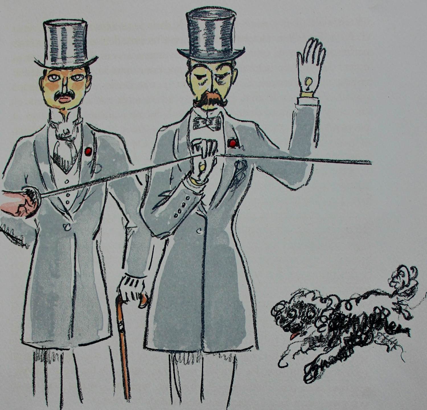 Kees van Dongen - Litho: "La révolte des anges" - 1951 kopen? Bied vanaf 199!