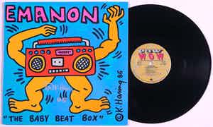 Keith Haring - Gesigneerde LP-hoes, Emanon: The Baby Beat Box verkocht voor € 1!