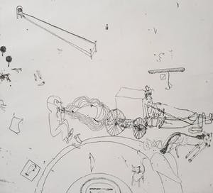 Sipke Huismans - Het ongeduld, ets kopen? Bied vanaf 45!