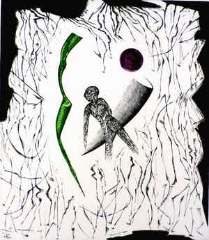 Kees Spermon - kleurenets: Die Winterreise- 1987 verkocht voor € 35!