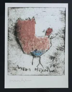 Anton Heyboer - Kip of haan kopen? Bied vanaf 425!