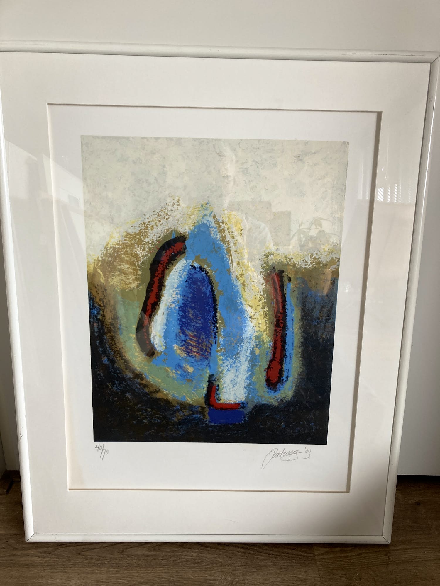 Jan Radersma - Kleurenzeefdruk z.t. verkocht voor € 60!