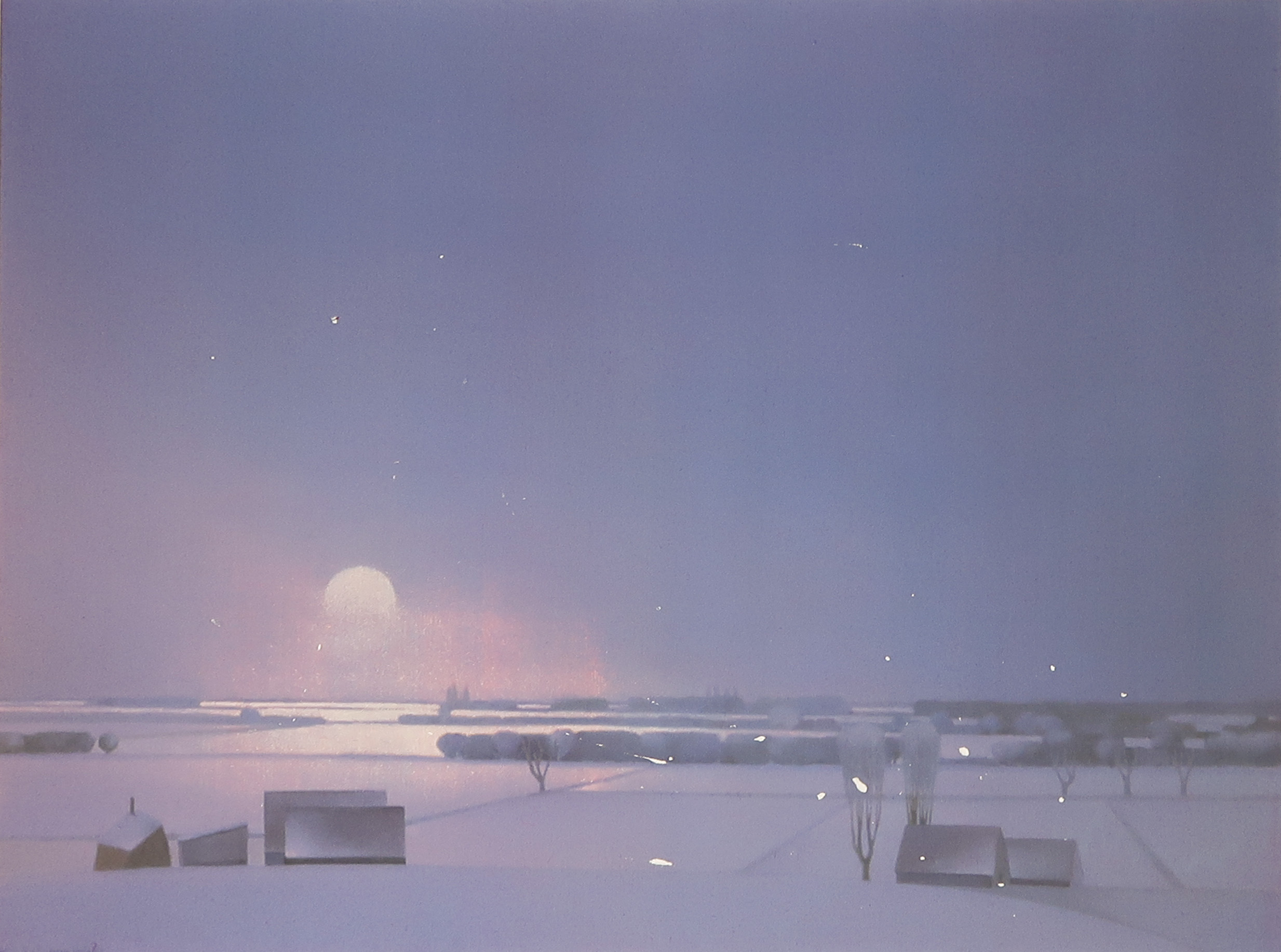 Chris ten Bruggen Kate - Zeefdruk, Winter kopen? Bied vanaf 20!