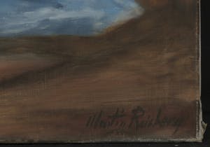 Martin Reisberg - Acryl op doek, Jeune fille kopen? Bied vanaf 1!