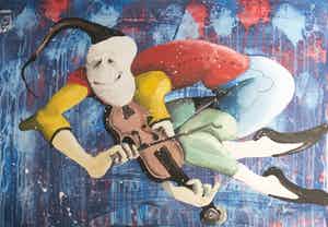 Oleg Kuvaev - Geigenspieler verkocht voor € 300!