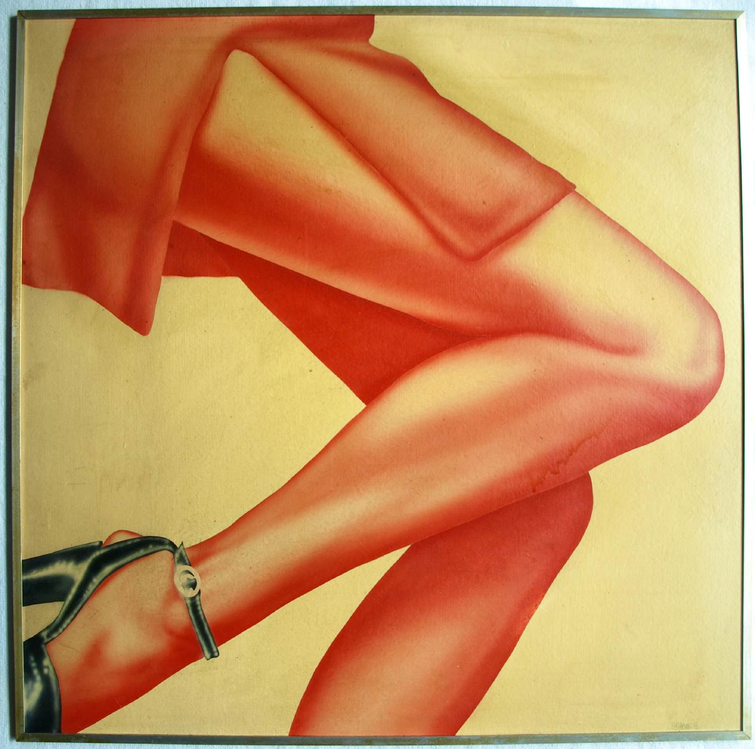 Onbekend - Airbrush / Spuitbus , Vrouwenbenen – 1976 kopen? Bied vanaf 100!