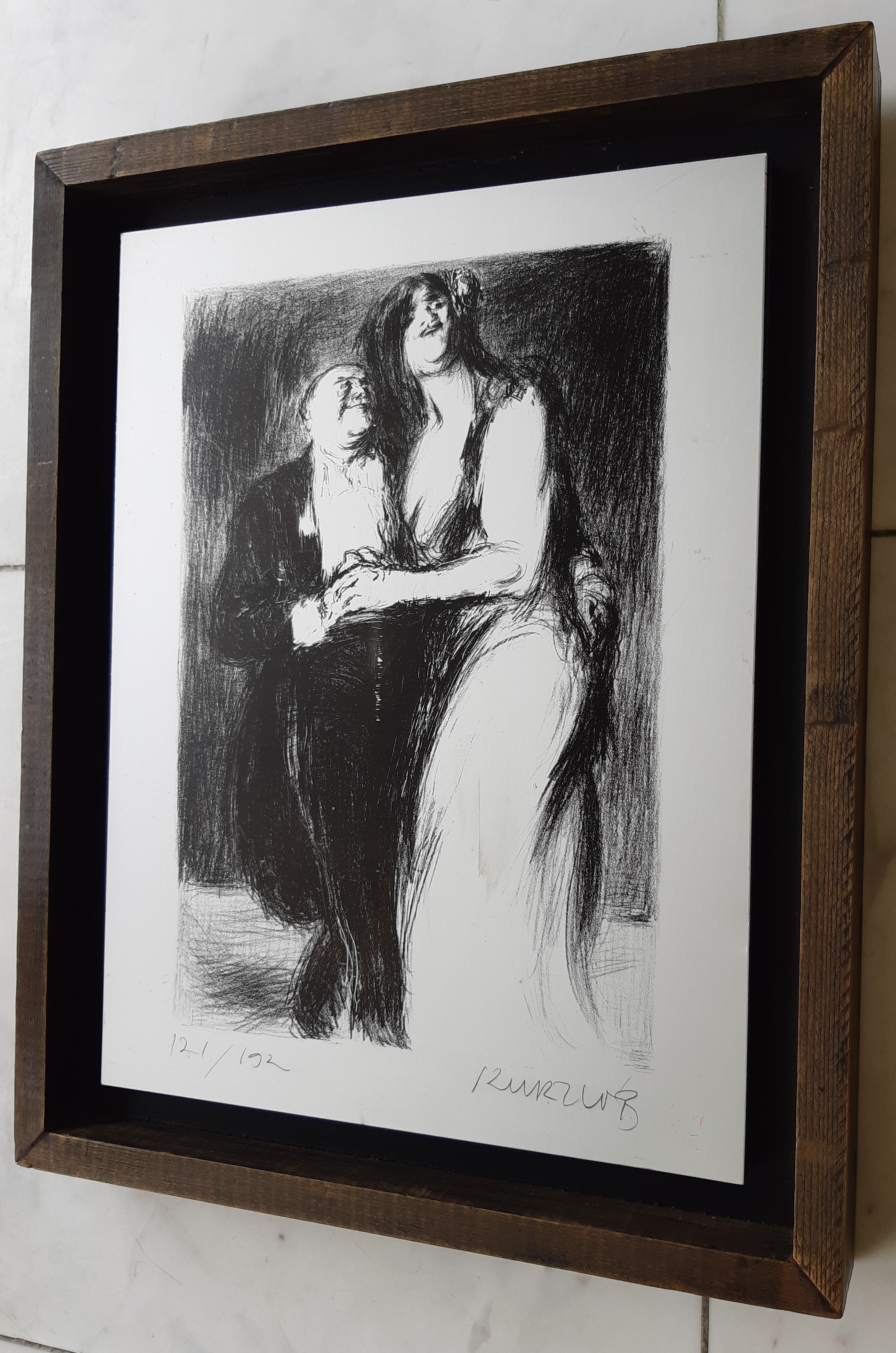 Kurt Lob - Dansend paar kopen? Bied vanaf 60!