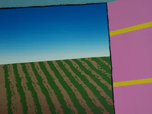 Harrie Gerritz - Ingelijste zeefdruk , Het veldboeket wordt steeds kleiner – 1979 kopen? Bied vanaf 50!