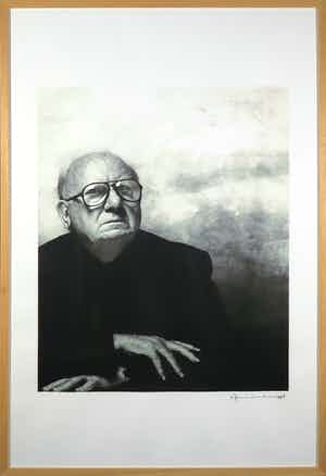 Aernout Overbeeke - Digitale print, William Gear - Ingelijst (Groot) verkocht voor € 1!