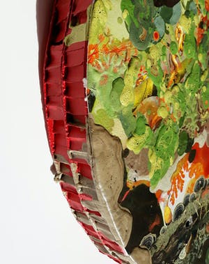 Robert Wevers - Helmholtz’ paradijs, acrylverf en inktjet op honingraat karton kopen? Bied vanaf 375!