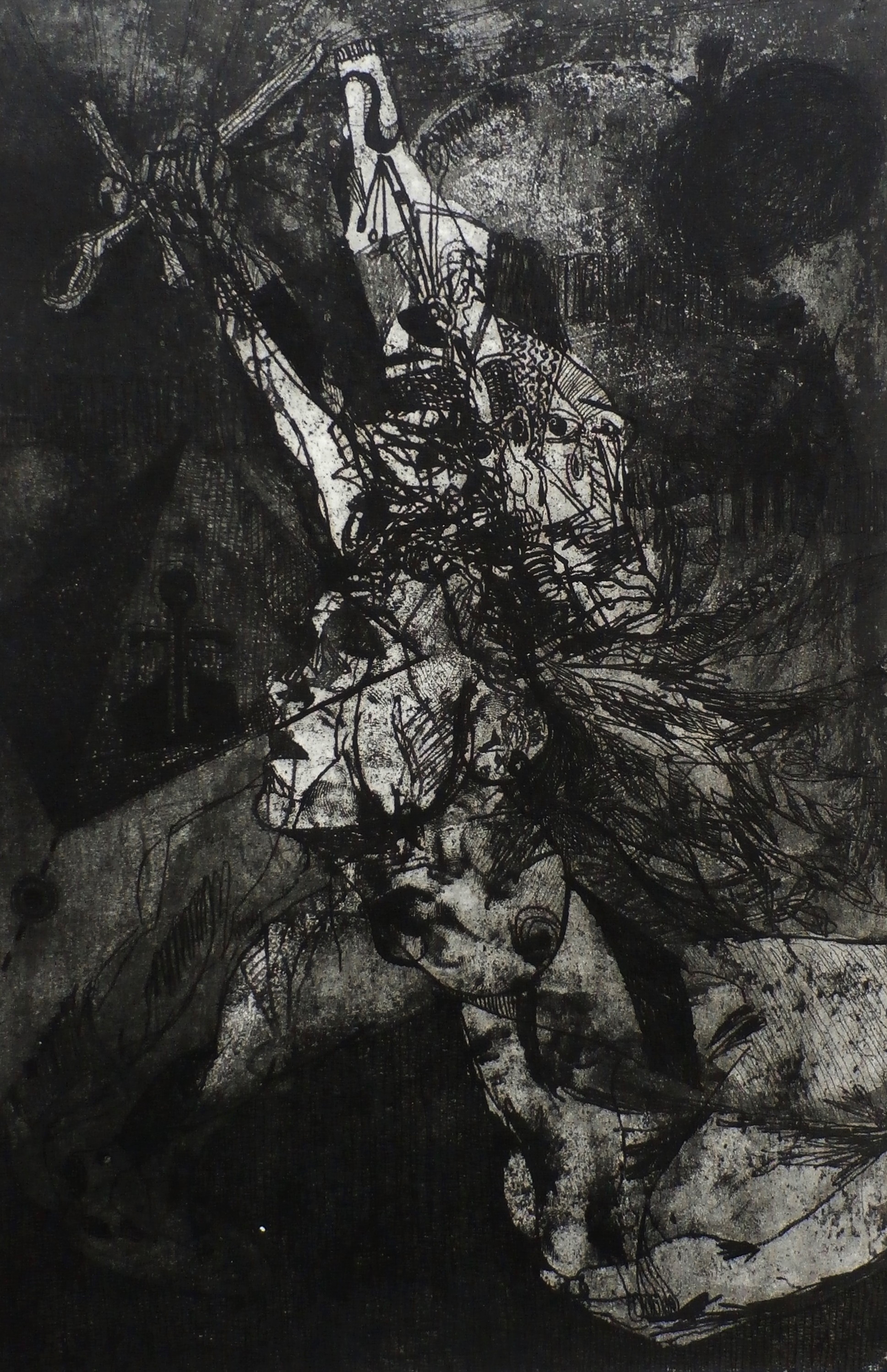 Pieter Drift - ets: Mystiziek - 1990 kopen? Bied vanaf 35!