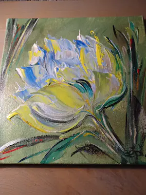 Séphina - Abstracte tulp kopen? Bied vanaf 60!