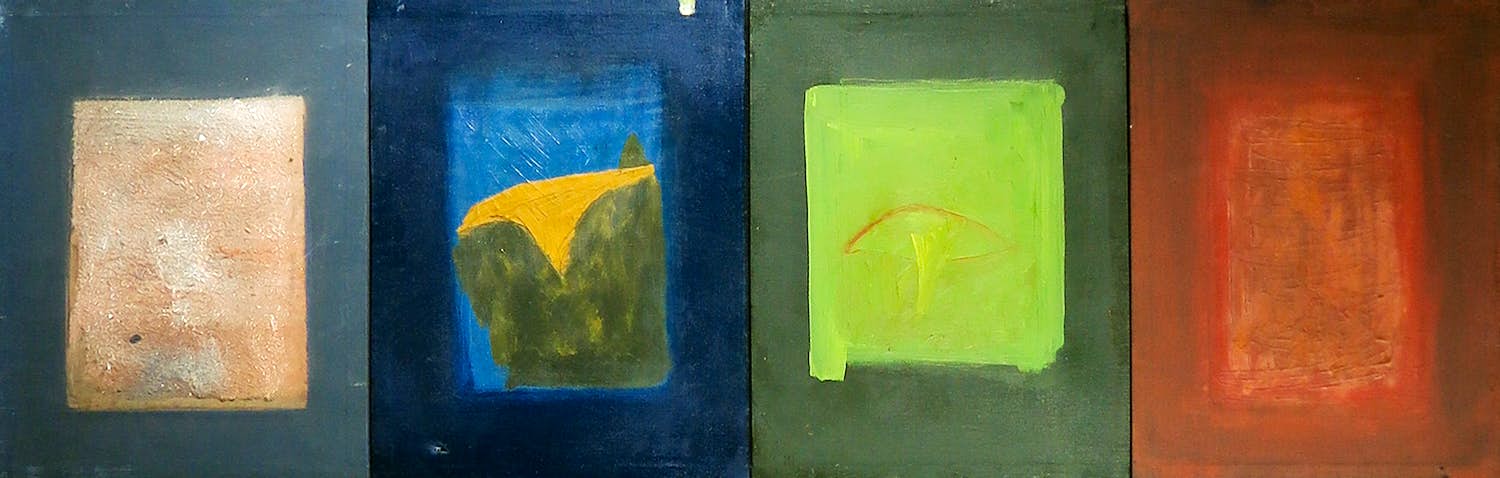 Irene Hu - Gemengde techniek op doek, Visie, vogels (Groot) kopen? Bied vanaf 1!