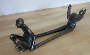 Corry Ammerlaan - Verbronsde Flessenhouder kopen? Bied vanaf 28!