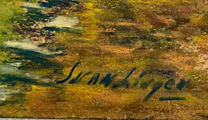 Johannes van Lingen - Bospaadje in Hollandsche Rading kopen? Bied vanaf 75!