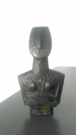 Brons (Onbekend) - Cycladische vrouwenfiguur kopen? Bied vanaf 59!