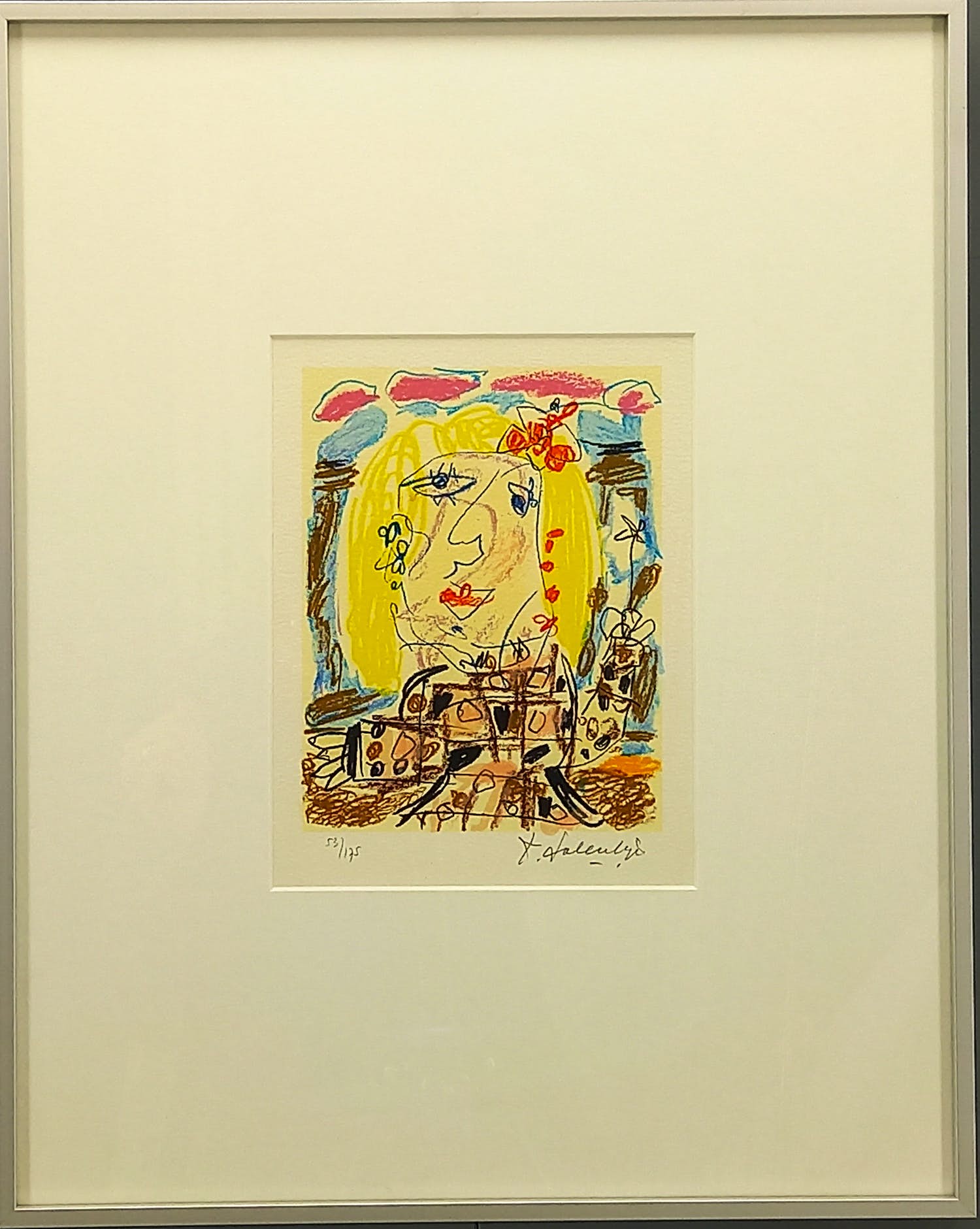 Kees Salentijn - zonder titel verkocht voor € 75!