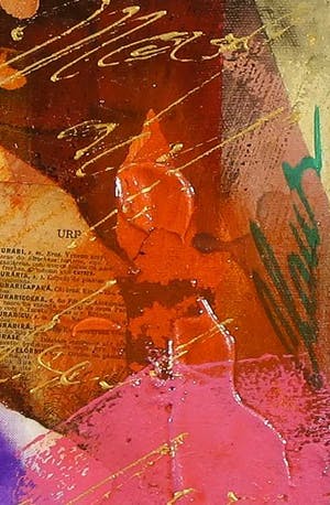 Claus Costa - Gemengde techniek op doek, Marilyn Monroe kopen? Bied vanaf 1!