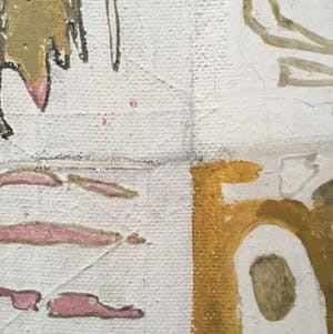 Jan Roede - abstracte compositie - olieverf op canvas op board kopen? Bied vanaf 195!