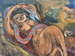 John Lie a Fo - kleurenets - 'Rite Africain' - 1988 (UNIEK WERK) kopen? Bied vanaf 125!