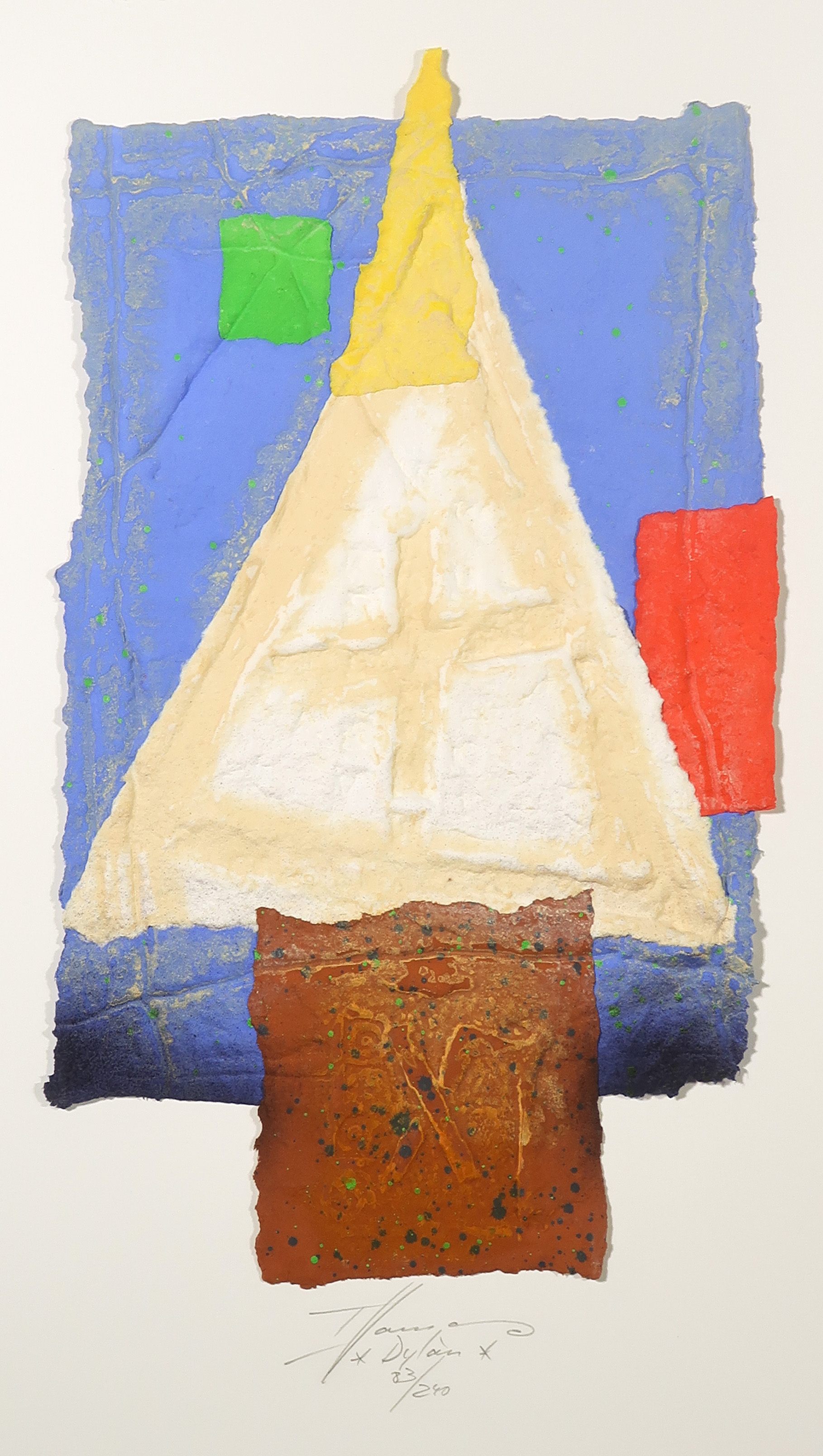 Thomas Hamann - Carborundum op geschept papier, Dylan kopen? Bied vanaf 1!