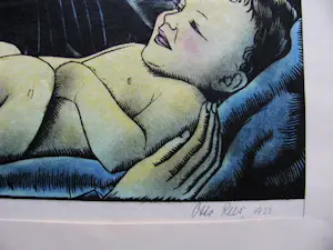 Otto van Rees - MARIA MIT KIND und SCHAFEN . 1933 signiert kopen? Bied vanaf 200!