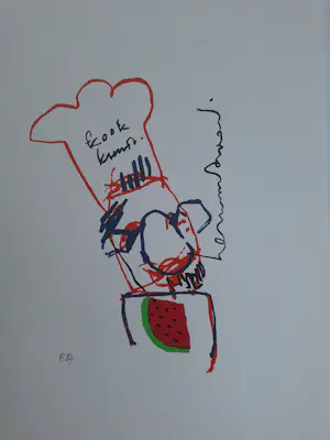 Herman Brood - Kookkunst kopen? Bied vanaf 100!