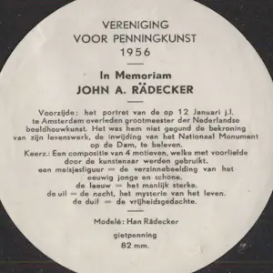 Han Rädecker - Portret John Rädecker kopen? Bied vanaf 290!