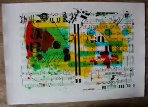Sam Middleton - Zeefdruk: Bolivia - 1999 verkauft für € 100!