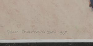 Paul Overhaus - Acryl op doek (op paneel), Landschap kopen? Bied vanaf 1!