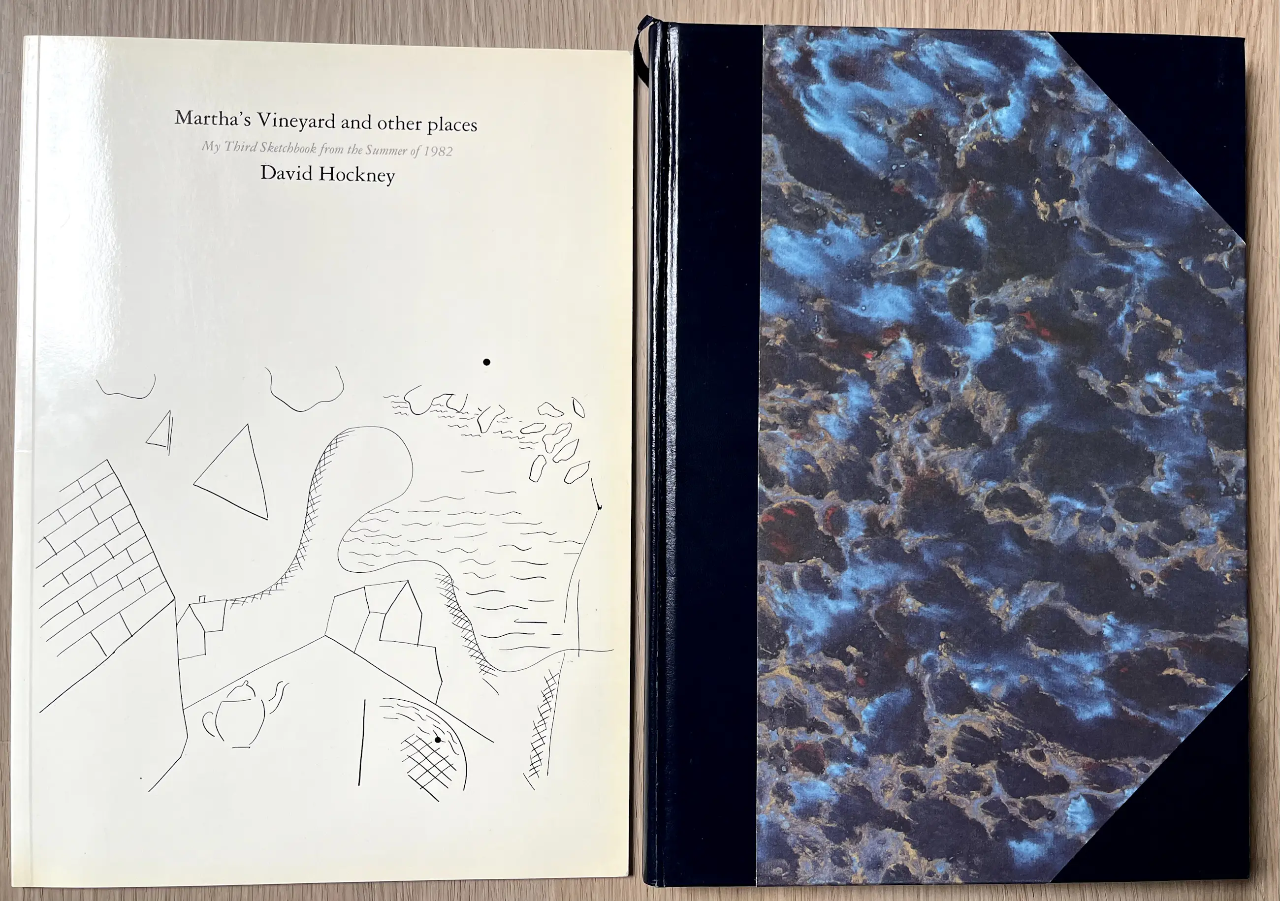 David Hockney - Signed sketchbook in box 