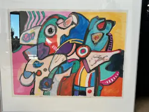 Jan Cobbaert - Abstracte beesten kopen? Bied vanaf 450!