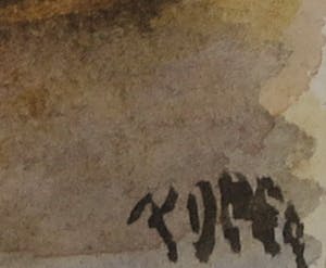 Jan Dirk Pijper - Aquarel, Chinese landarbeider kopen? Bied vanaf 1!