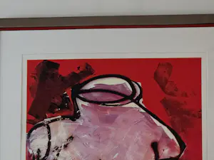 Herman Brood - Torso Red - 120/125 - Handgesigneerd kopen? Bied vanaf 650!