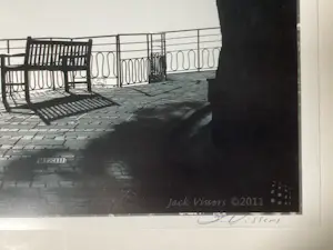 Jack Vissers - The Bench - fotografische afdruk kopen? Bied vanaf 50!