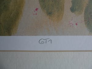 Viviane Klagsbrun - Zeefdruk. Stilleven met bloemen . kopen? Bied vanaf 20!