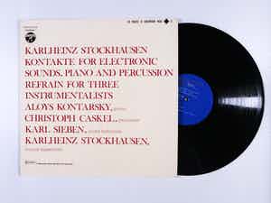 Karlheinz Stockhausen - Kontakte / Refrain verkocht voor € 20!
