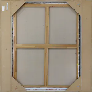 Cees van Rutten - & Jos van den Berg - Gemengde techniek, Zonder titel - Ingelijst (Zeer groot) kopen? Bied vanaf 300!