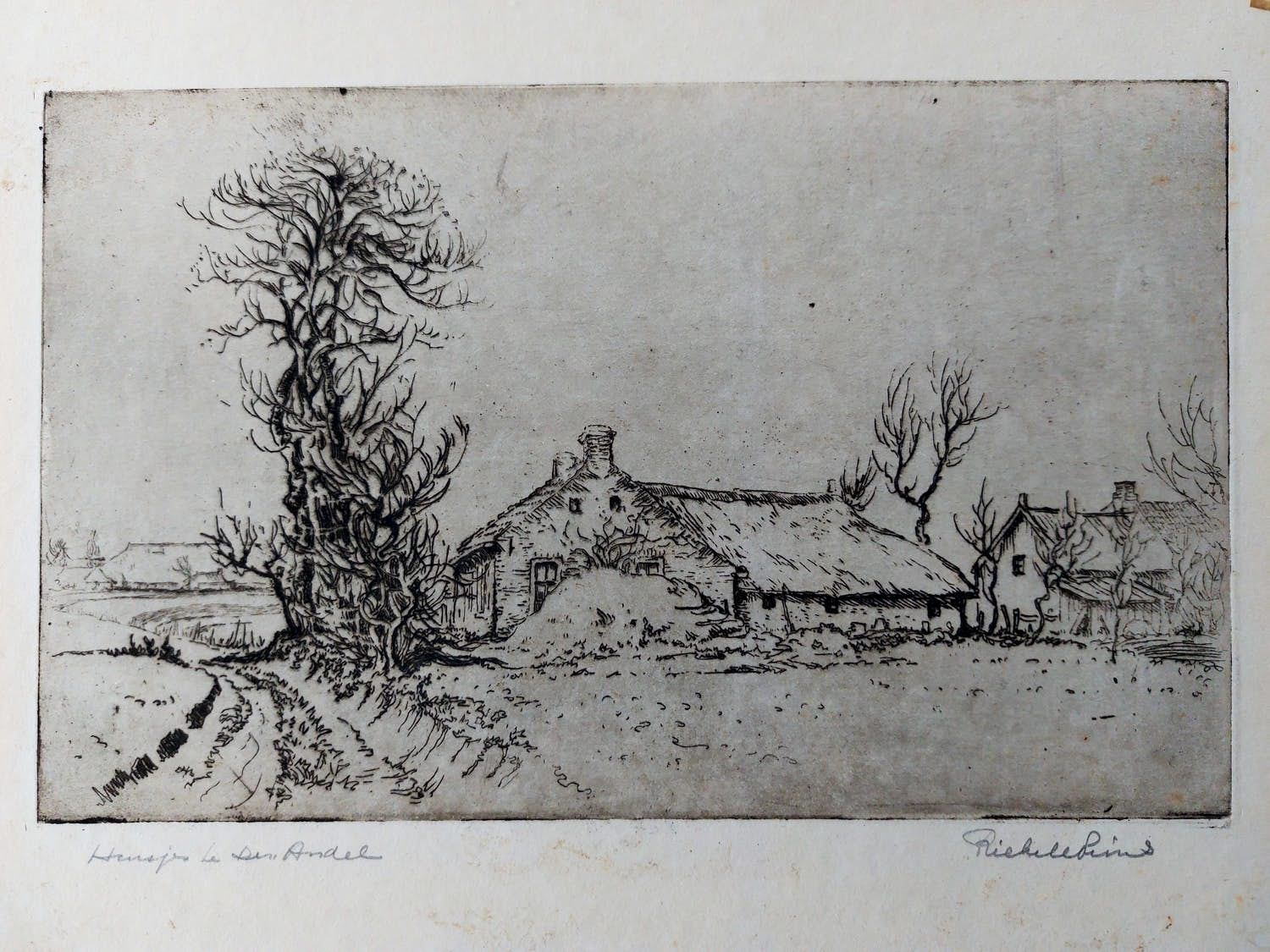 Riekele Prins - Huisjes te Den Andel verkocht voor € 50!