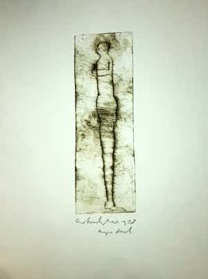 Anton Heyboer - Titel onleesbaar verkocht voor € 150!