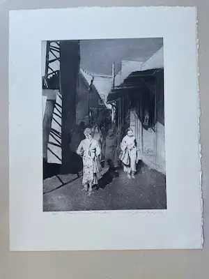 AcheterWolfgang Werkmeister - Straßenszene in Marrakesch? Enchérissez de 85!